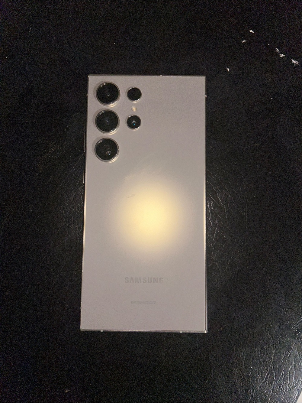 Samsung Galaxy Smartphone - Silver White Finish